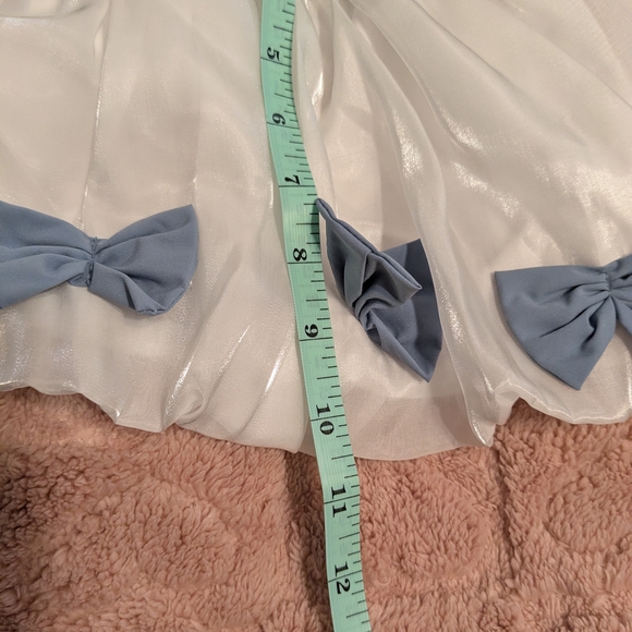 2/$10 🐾 New Size XL Dog Dress - adorable White and Blue Bow Dog Dress - Cat🐾 - Picture 12 of 15